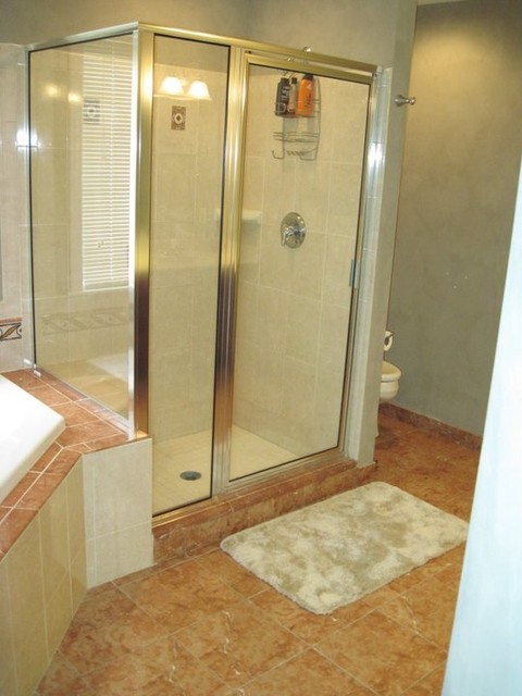 Дизайн ванной комнаты в светлых теплых тонах