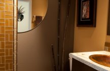 Дизайн интерьера туалетной комнаты в современном стиле
