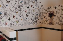 Оригинальный дизайн ванной комнаты в японском стиле