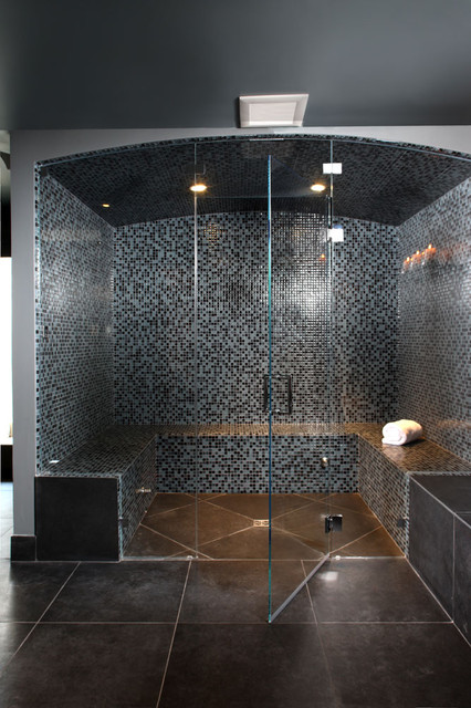 Современный дизайн ванной комнаты.