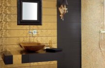 дизайн ванной комнаты с душевой